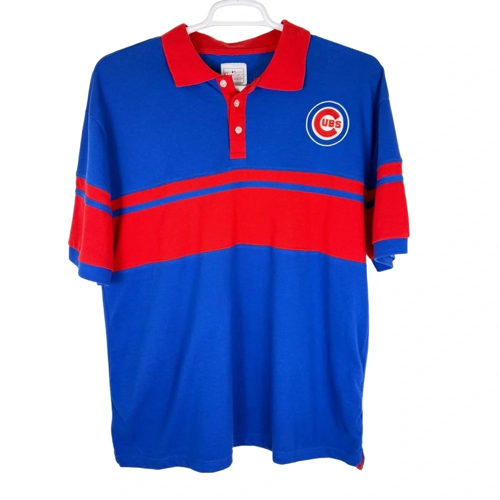 Genuine MLB Merchandise Polo Shirt Men's XL Chicago Cubs - Picture 1 of 3